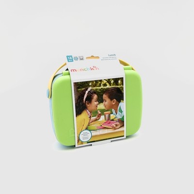 Munchkin Brotdose für Babys und Kleinkinder - 5 Fächer - Bento Box - mit Besteck