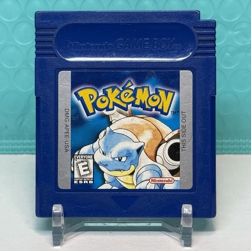 Pokemon Blue Version – GameBoy [Authentic – New Save Battery] Cartridge Only