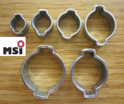 Schlauchschellen 2 Ohr Schelle Schlauchklemmen Schlauchbinder  Edelstahl VA W4 