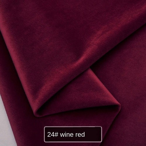 Wide 57" Upholstery Velvet Sofa Fabric For Cushion Pillow Curtain Material - Picture 58 of 62