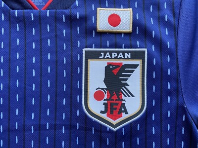 2019年女子国際親善試合　A代表レプリカTシャツサイン入りLサイズ JAPAN 2018 2019 HOME FOOTBALL SHIRT SOCCER JERSEY ADIDAS