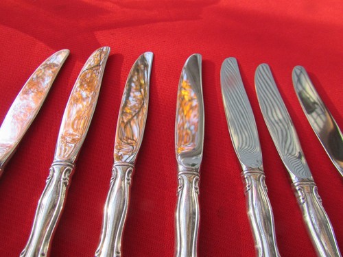 1957 Fontana Muster 1 hohles Tafelmesser von Towle Sterlingsilber 8 7/8" Lg - Bild 9 von 12