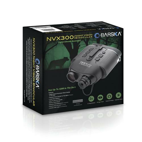 BARSKA Night Vision NVX300 Infrared Illuminator Digital Binoculars eBay