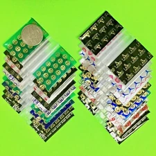 BaggiesSince1987 - 1510 Zip Seal DESIGN BAGS 100PC 3MIL METALLIC P., 👀Details🔽