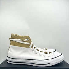NEW Converse Chuck Taylor High Top Sneakers White Sesame A04511F Mens Sizes