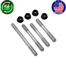 US 4x Heavy Duty Cylinder Head Studs Bolt For Honda TRX 400EX 400X 1999-2014 ATV