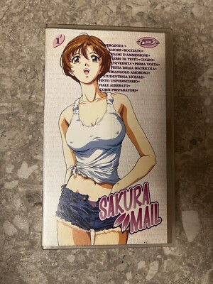 Sakura Mail Vol.1 VHS Dynamic Italia Erstdruck