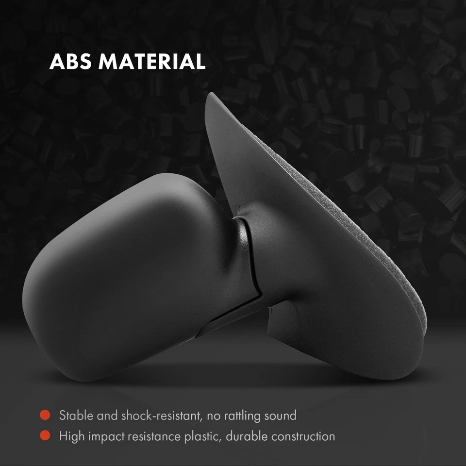 Черное зеркало водителя и пассажира с ручным складыванием для Ford Explorer Sport Trac - Изображение 3 из 4