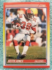 1990 SCORE KEITH JONES ROOKIE #228 ATLANTA FALCONS RC 