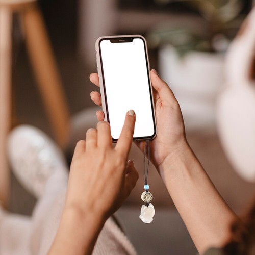 1PC Mobile Phone Chain Pendant Cartoon Phone Pendant for Women - Zdjęcie 7 z 12