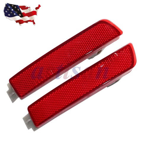 Rear Reflector Set Driver and Passenger Side For 2013-2019 Nissan Sentra - Bild 5 von 10