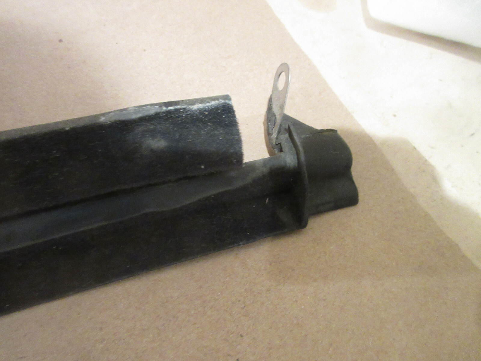 Ferrari 456 M  LH Door Outer Window Scraper P/N 65432500
