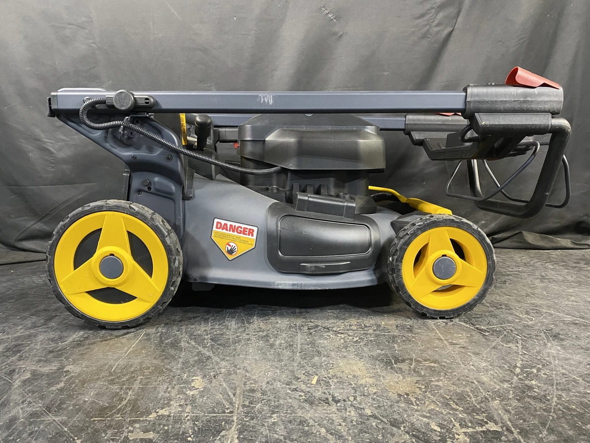 Cat DG671 60V 21 Self Propelled Cordless Lawn Mower 3 In 1 Cutting Modes Used