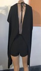 Black Summer Unique Multi-Way Sleeve Jumpsuit 10 — photo 10