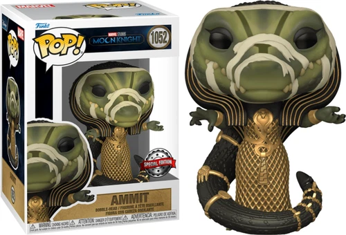 AMMIT EXCLUSIVO FUNKO POP MARVEL STUDIOS MOON KNIGHT #1052 PEDIDO PREVIO POR FAVOR LEER