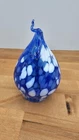Vintage Murano Art Glass Teardrop w/Twisted Spire Top