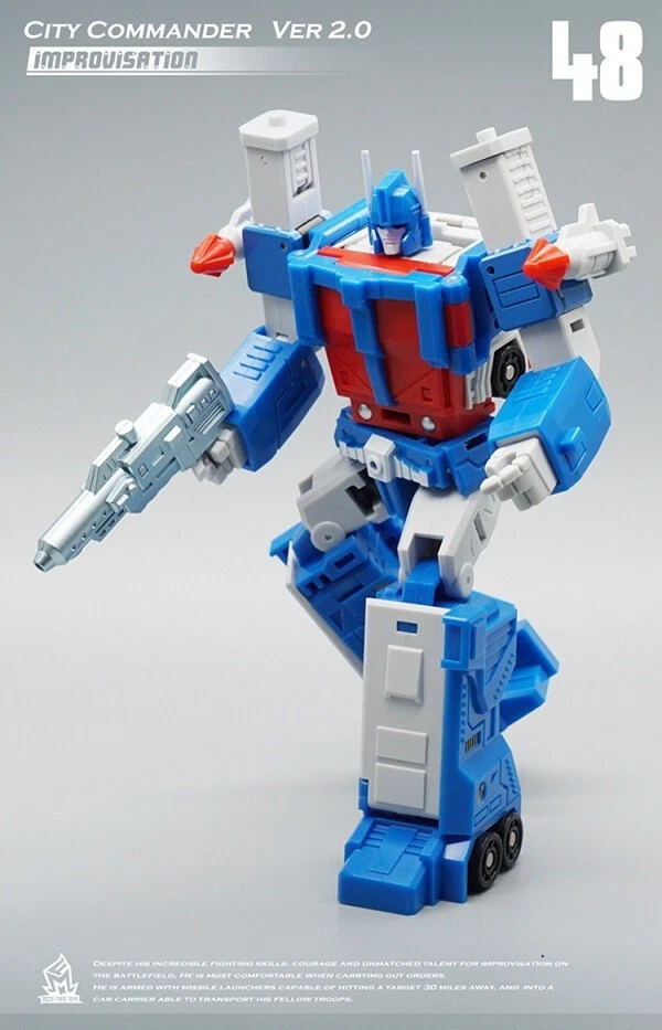 MechFansToys MF-48 MF48 CITY COMMANDER 2.0 Legends not MP22 MP-22 NEU OVP - Bild 4 von 4