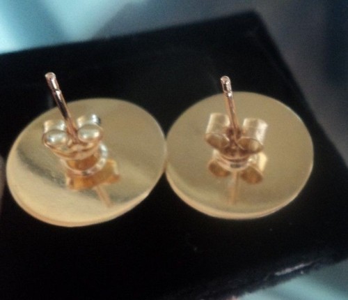 Clogau Ohrringe walisisches Gold keltisches Triquetra Design 9 kt Gold + Clogau Box - Bild 5 von 5