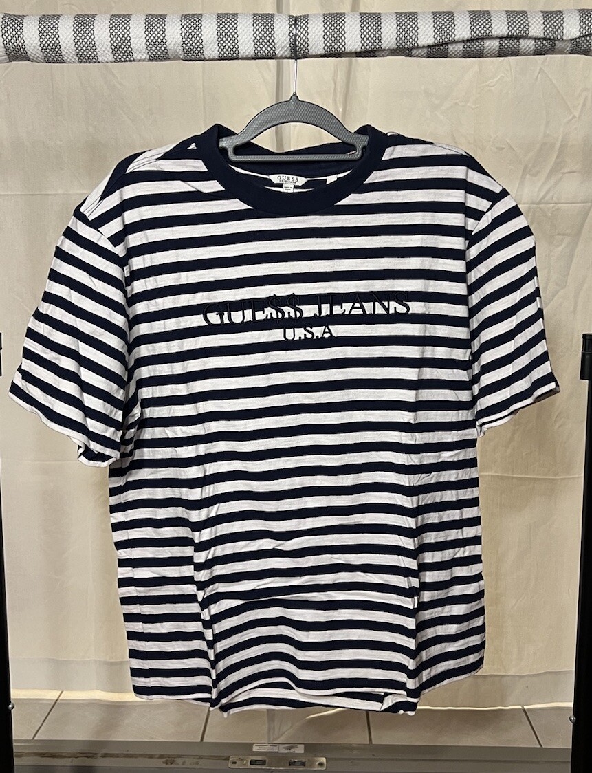 Guess Striped Shirt Guess X Asap Rocky Tee Guess Jeans X ASAP