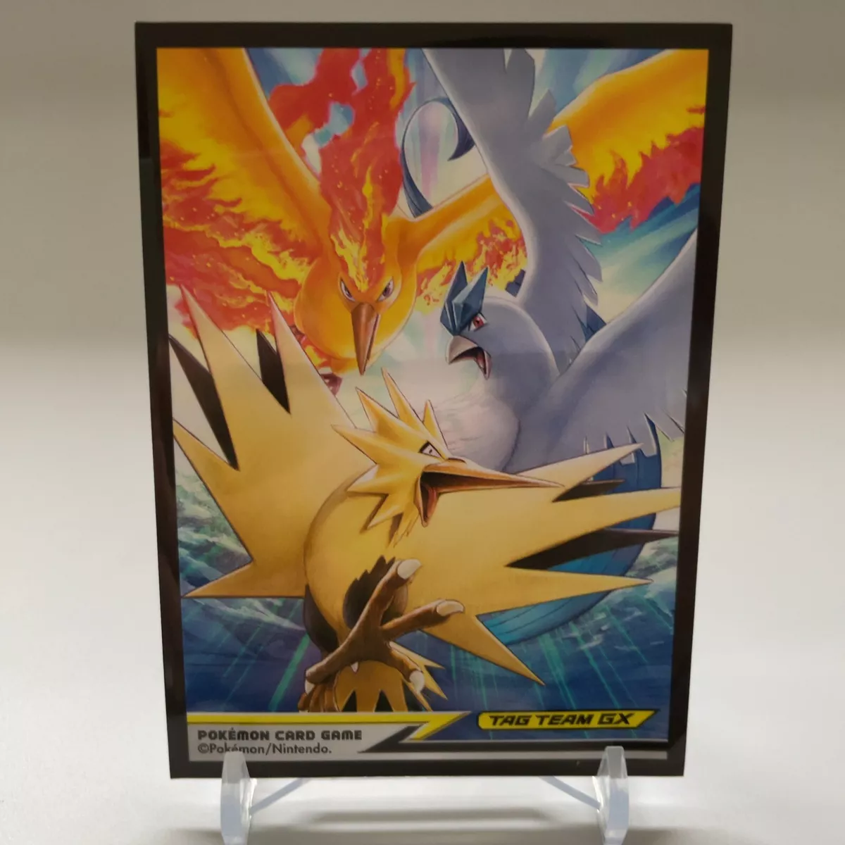 Pokémon Center Original Pokémon Card Game Deck Shield - Articuno Zapdos  Moltres