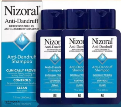 Nizoral Anti-Dandruff Shampoo with 1% Active Fresh Scent 7 Oz By Compeed
