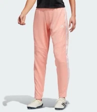 NEW ADIDAS WOMEN'S TIRO 19 SOCCER TRACK PANTS ~ SIZE MEDIUM  #FK9012   PINK