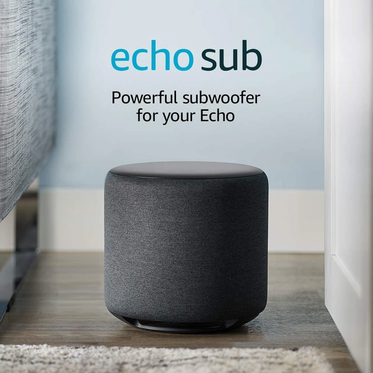 Echo Sub - Powerful subwoofer for your Echo - requires compatible