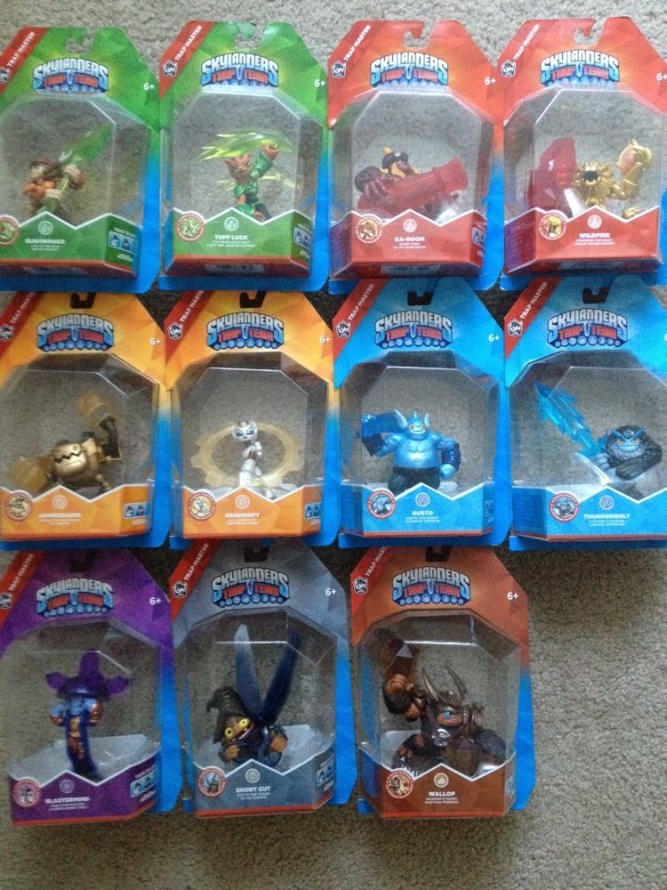 Skylanders Trap Team Figures