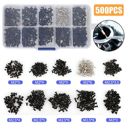 500PCS Computer Screw Set Kit For HP Dell Lenovo Samsung Sony Laptop Notebook
