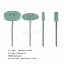 Dental Lab Ceramic Diamond Polishing Grinder Zirconia Porcelain Polisher HP Bur