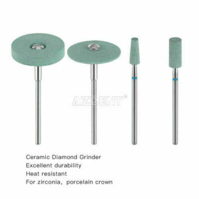 Dental Lab Ceramic Diamond Polishing Grinder Zirconia Porcelain Polisher HP Bur