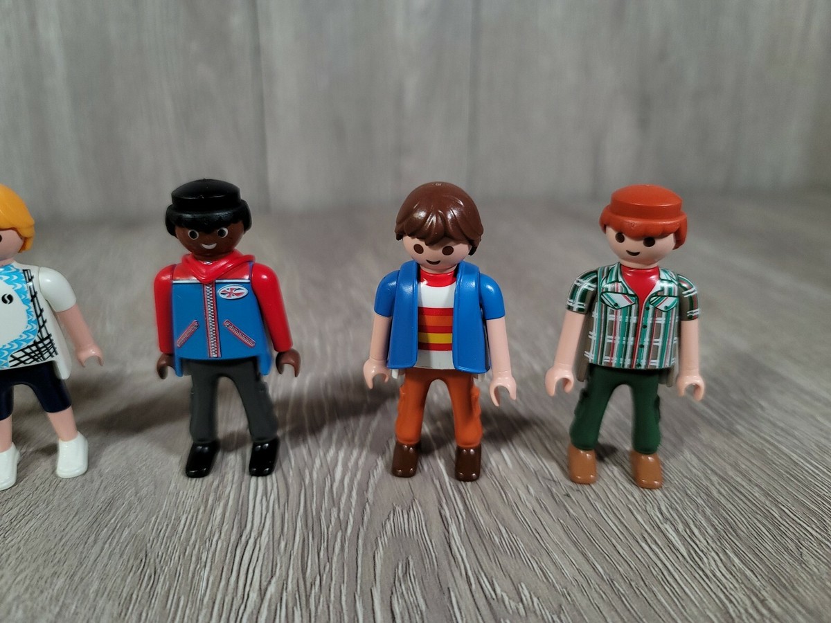 Lot Of 6 Geobra Playmobil Figures 2010/2009 | eBay