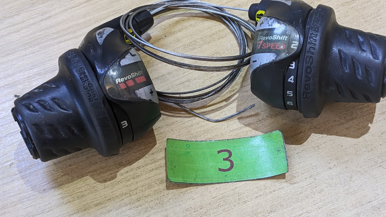 Shimano Revoshift Shifters CHOICE Bike Flat Bar Shifter Cycle CI Deck