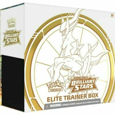 Pokémon TCG Brilliant Stars Collectible Card Game Sealed Boxes for