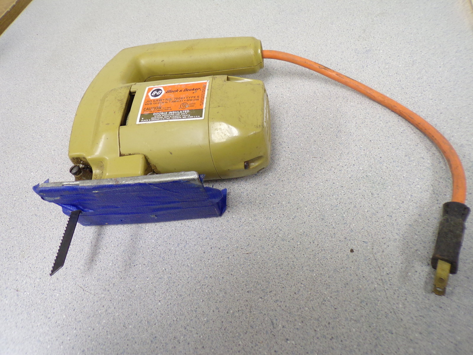 Black & Decker Jig Saw No 7504 Type 5 120V *FREE SHIPPING* eBay