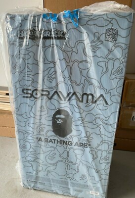 A BATHING APE - ベアブリック SORAYAMA × BAPE  SHARK 1000％ BE@RBRICK | BAPE X HAJIME SORAYAMA CAMO SHARK 1000% FIGURE
