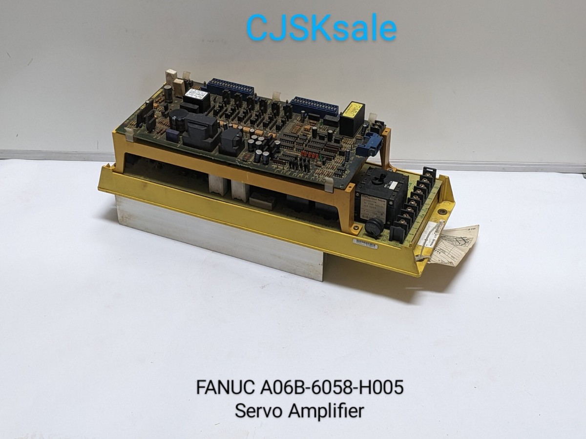 FANUC A06B-6058-H005 Servo Amplifier F07 62229-B Made in FANUC A06B-6058-H005 Servo Amplifier F07 62229-B Made in