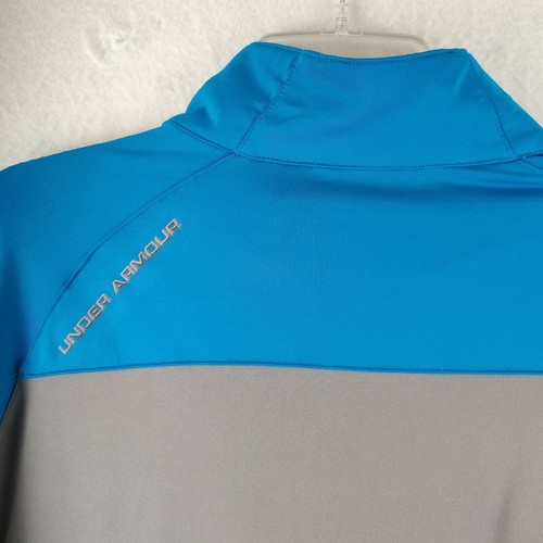 Under Armour Mens 1/4 Zip XXLarge Lightweight Pullover Sweater Blue Size XXL - Picture 7 of 10