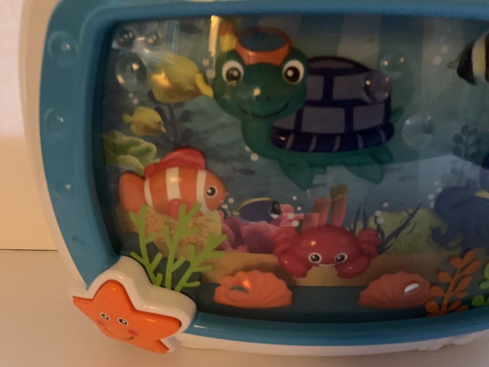 BABY EINSTEIN SLEEP SOOTHER MUSIC CRIB TOY FISH TANK AQUARIUM TESTED VG eBay