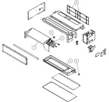 FUJITSU K9970101090 aka 9970101090 COIL EXPANSION VALVE VAB