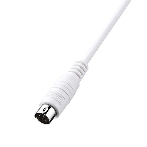 Sanwa Supply Wired PS/2 Keyboard Japanese Arrangement Membrane White SKB-L1 - Picture 7 of 7