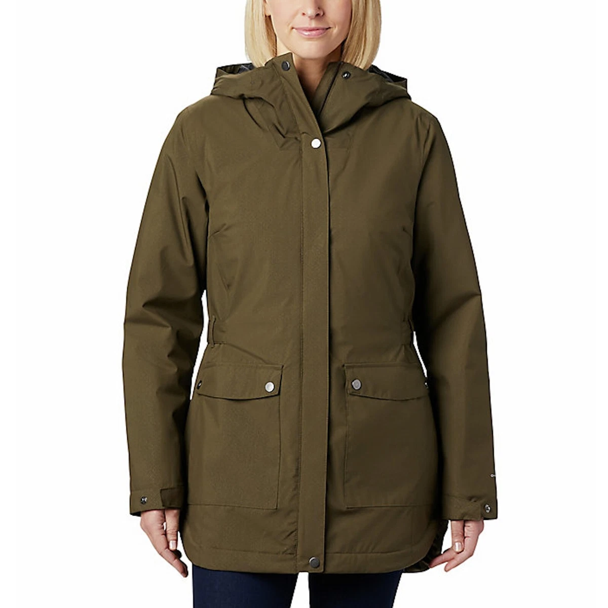 Columbia here and there trench deals jacket