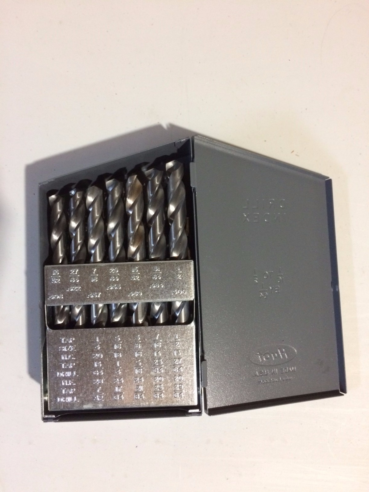 CHICAGO-LATROBE 43640 TiCN Coated 150ASP Jobber Drill Set, 29 PC, HSS
