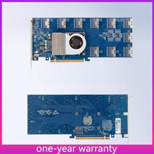 PLX88096 Expansion Card PCIe 4.0 TO 10 SFF-8654 5 PCI-E 16X 10 PCIE 8X
