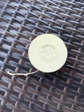 Vintage 1950's-60's Duncan Wooden White Sparkle Butterfly Yo-Yo