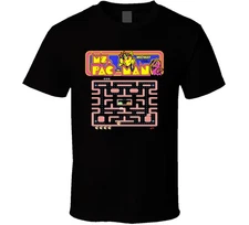 Ms Pac Man 1982 Best Video Games Of All Time T Shirt