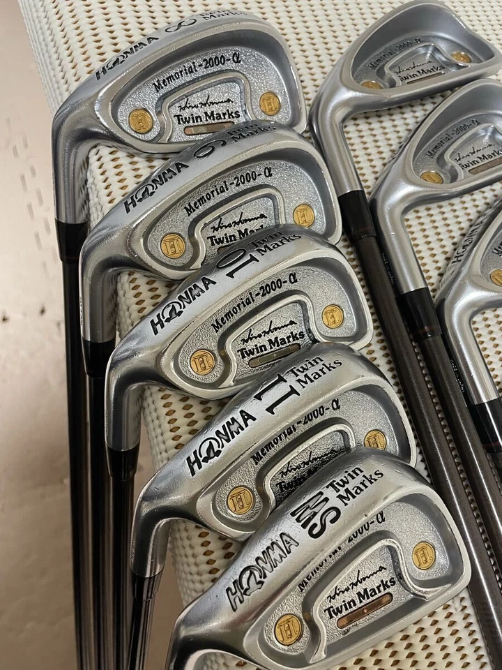 HONMA LH Iron Set TwinMarks 2000α 4-11.S Doris Titanium Flex R Left Handed STORE - Image 3 of 4