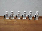 LEGO STAR WARS Snow Trooper LOT 6 TROOPS