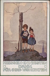 AK E. Kutzer children say thank you for benefits Herald Vienna VIII publisher Karitas