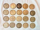 Lot of 20 Morgan Silver Dollars 1884-1921 - Circulated - 0.900 Silver